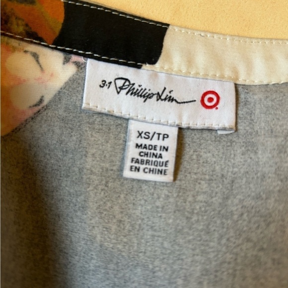 3.1 Philip Lim for Target floral peplum top - Picture 5 of 6